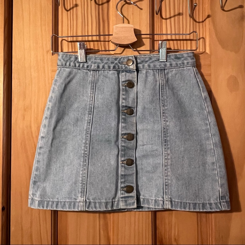 denim skirt